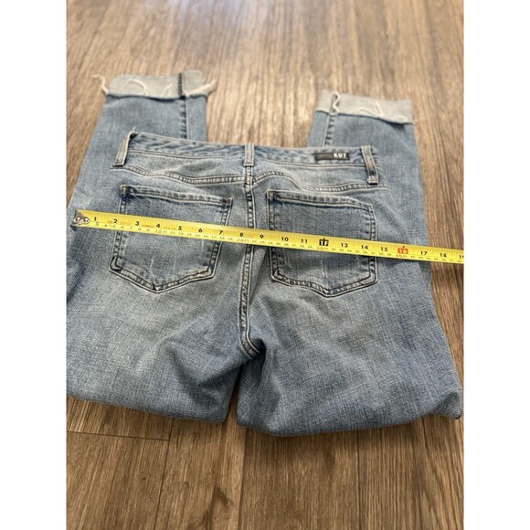 Kut from the Kloth Size 2 Catherine Fab Ab High Rise Boyfriend Blue Jeans - Picture 3 of 14